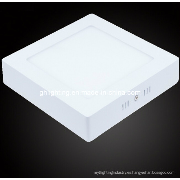 Luz del panel ultrafino cuadrada blanca cálida y fresca con 12W (GH-PBD-52)